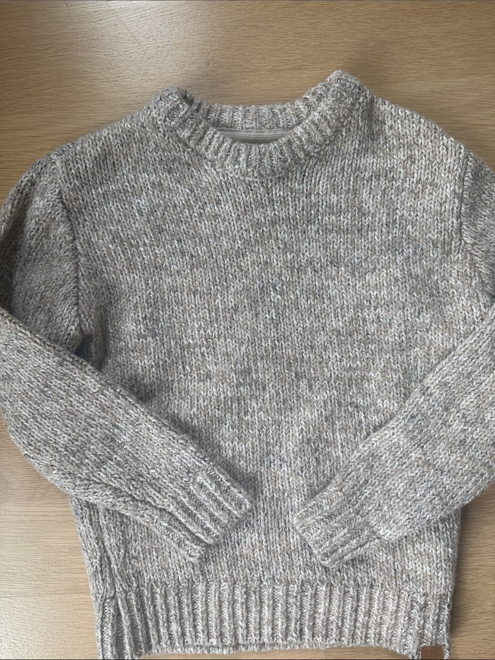 Boy’s Marled Crewneck Sweater